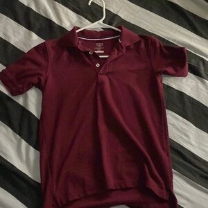 Maroon French Toast button collar Maroon
